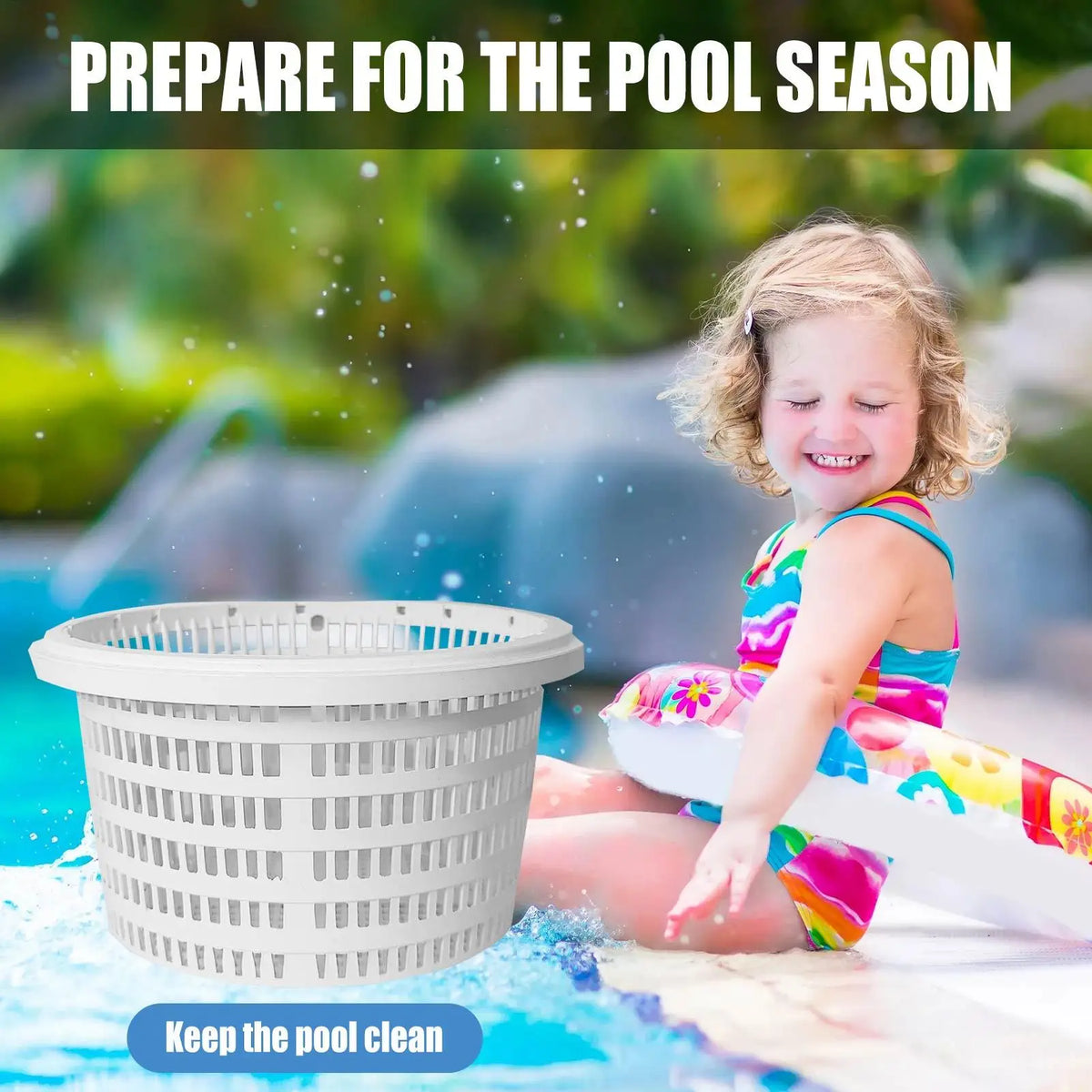 Pool Skimmer Basket – Leaf & Debris Filter for Inground Pools Pool Skimmer Basket Axl