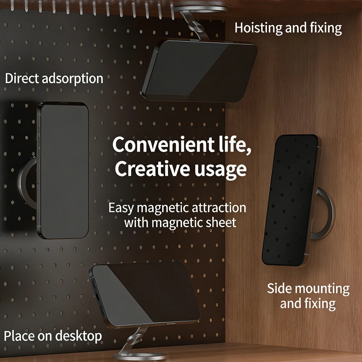 Magnetic Phone Ring Holder 360° Foldable MagSafe Stand Phone Ring Stand Axl