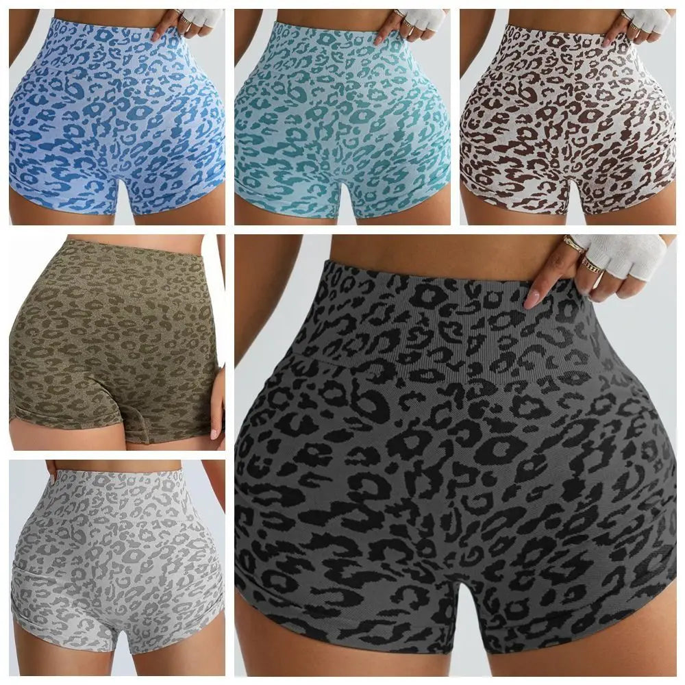 Women's Seamless High Waist Yoga Shorts – Nylon Sport Yoga Shorts Axl