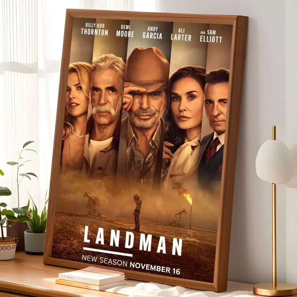 Landman TV Show Self-Stick HD Wall Poster – Waterproof Decor Wall Art Poster Axl