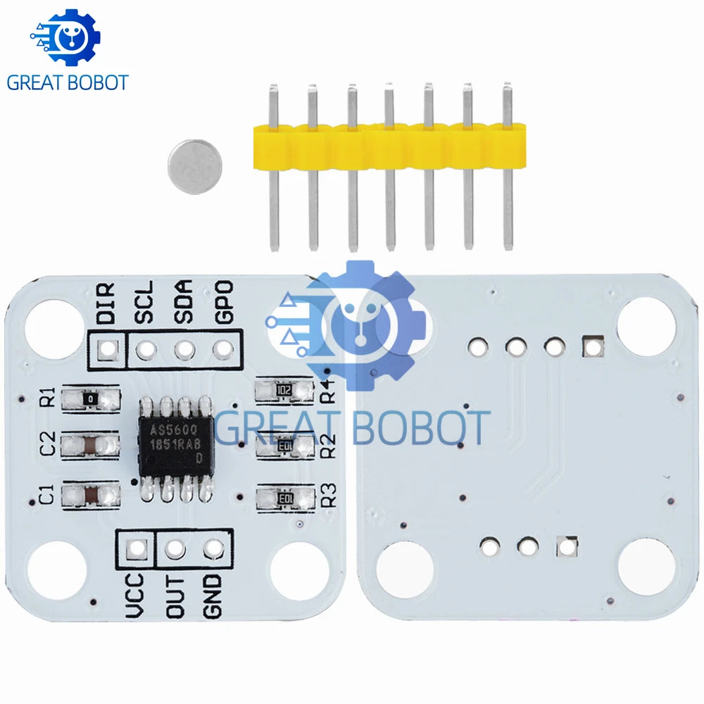 AS5600 12-Bit Magnetic Encoder Angle Sensor Module for Arduino Magnetic Encoder Module Axl