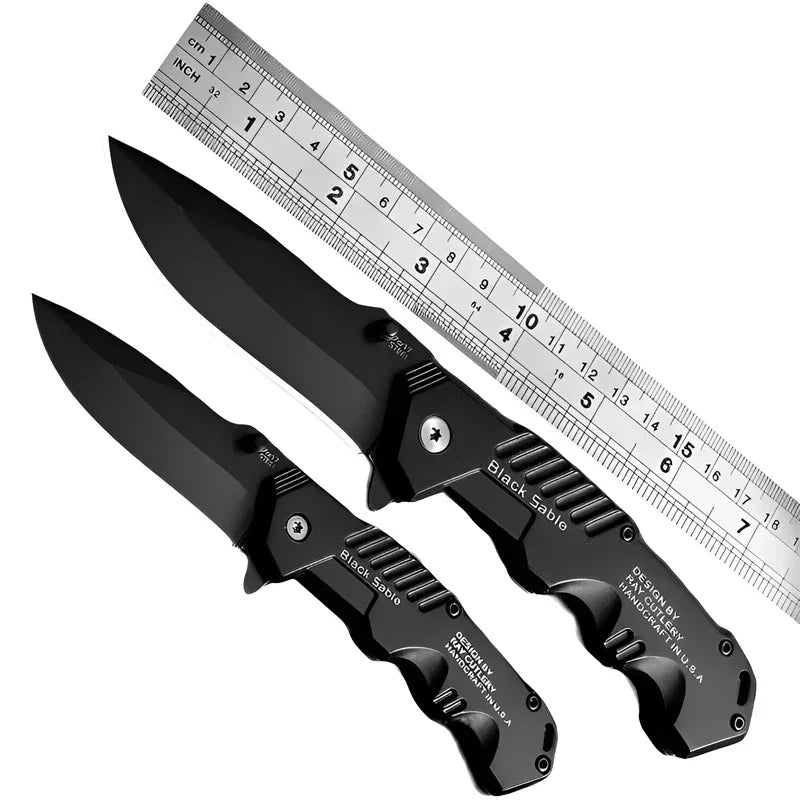 Folding Camping Knife – Stainless Steel Outdoor Survival Blade Folding Camping Knife Axl