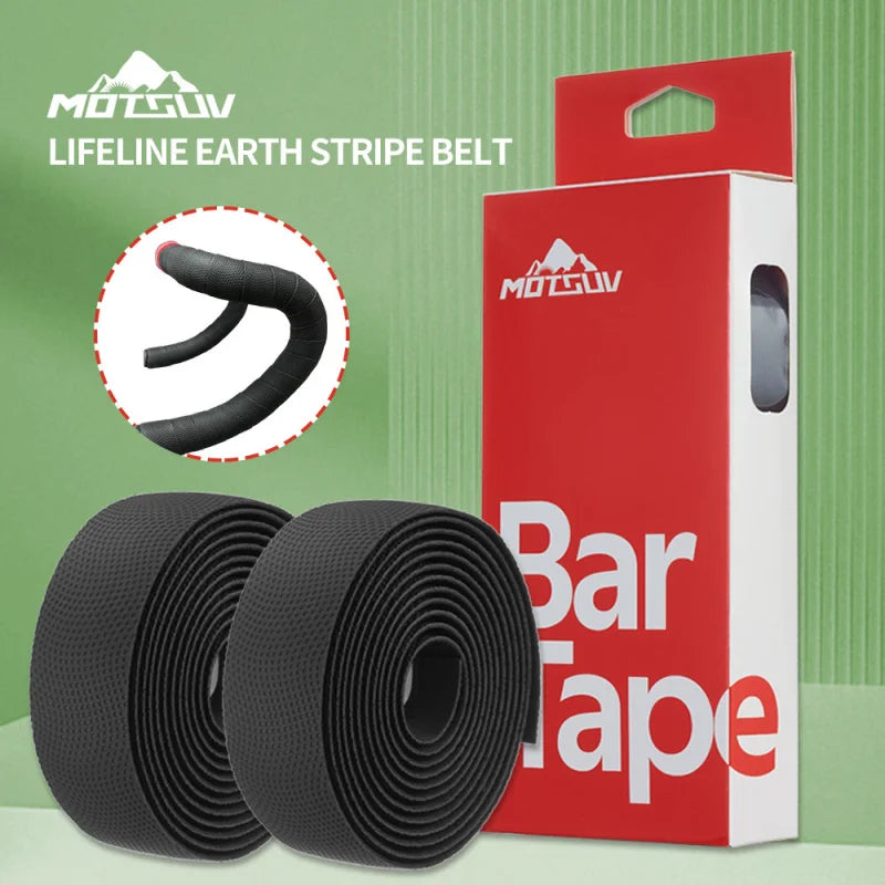 Road Bike Silicone Handlebar Tape – Anti-Slip Grip Wrap Handlebar Grip Tape Axl
