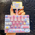 26-Key Keyboard Fidget Keychain Toy – Tactile Press Pendant Fidget Keychain Toy Axl A3