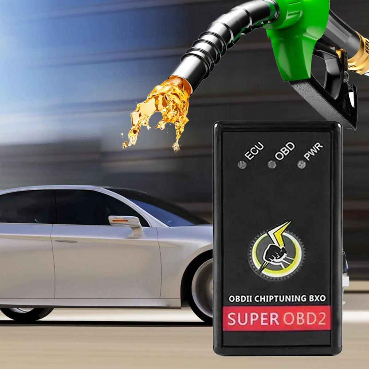 OBD2 Fuel Saver Device – Adaptive Car Engine Optimizer OBD2 Performance Device Axl