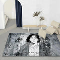 Horror Anime Monster Flannel Floor Mat – Non-Slip Soft Indoor Rug Flannel Floor Mat Axl White4 40x60cm