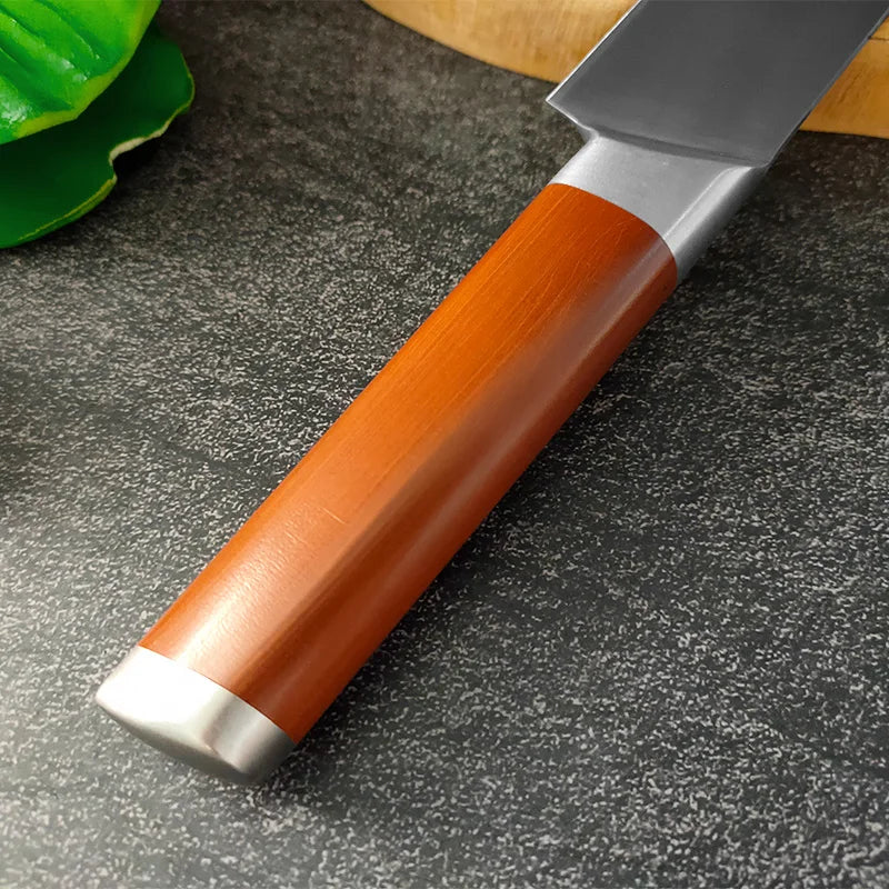 InLeung Stainless Steel Chef Cleaver – Sharp Kitchen Knife Chef Cleaver Knife Axl