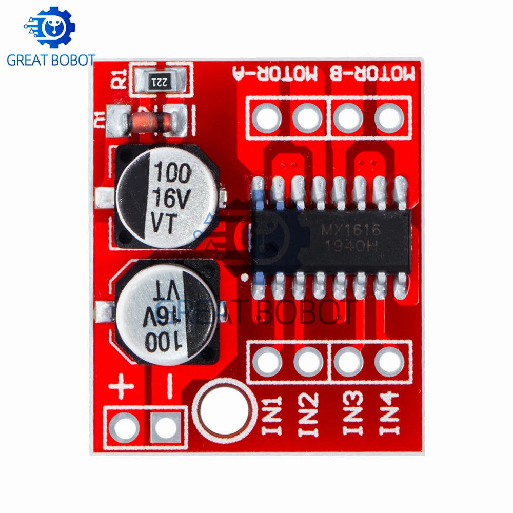 L298N DC Motor Driver Module – Dual H-Bridge PWM Speed Control Motor Driver Module Axl