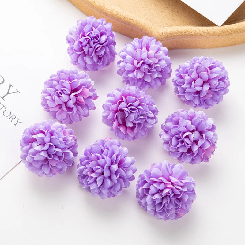 Silk Autumn Hydrangea Artificial Flowers | Wedding & Home Decor Artificial Silk Flowers Axl color 13 5 pcs