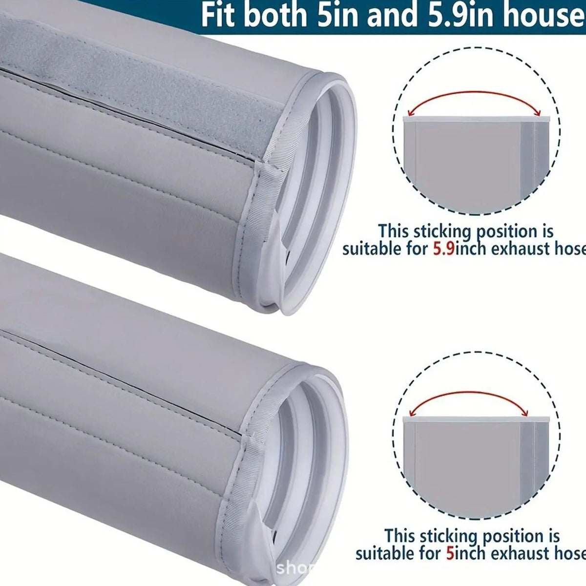Portable AC Hose Cover – UV Protection Insulation Sleeve AC Hose Cover Axl Default Title