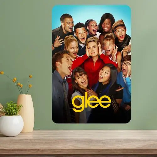 Glee TV Show Metal Poster Sign | Retro Aluminum Wall Decor Metal Wall Sign Axl aluminum sign aluminum 14x20cm
