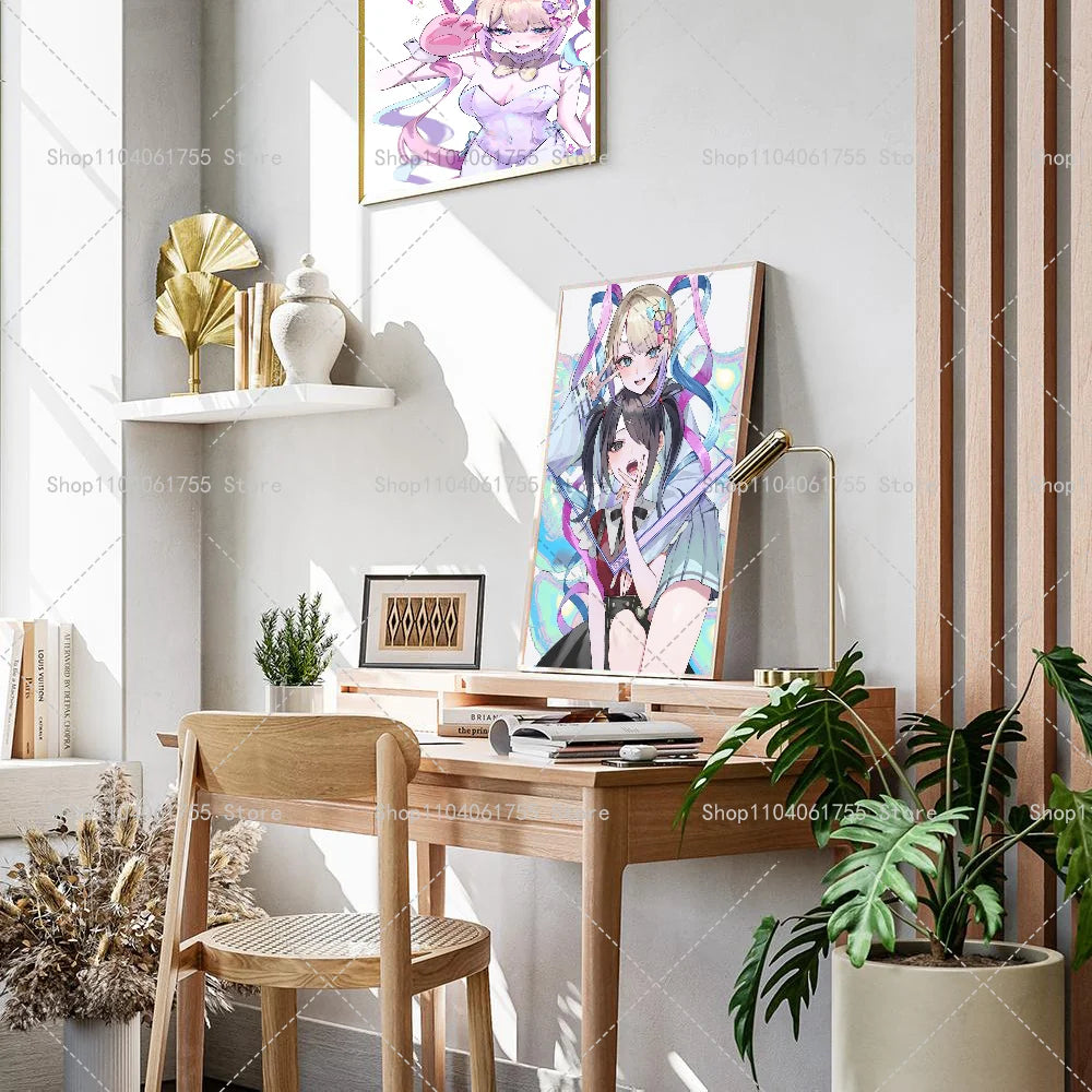 Needy Girl Overdose Game Poster – Waterproof Wall Sticker Art Wall Art Poster Axl