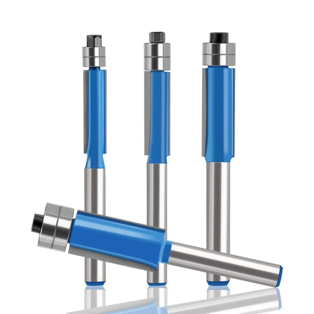 6mm Double Bearing Flush Trim Router Bit – Carbide Woodworking Router Bit Axl