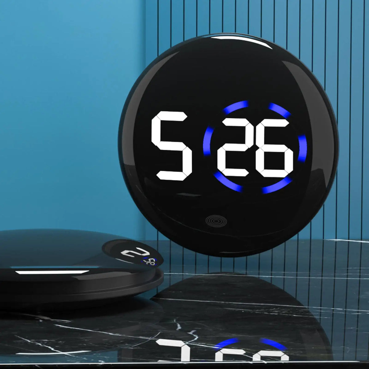 Car Dashboard LED Clock – Stick-On Digital Timer for Trucks Car Dashboard Clock Axl