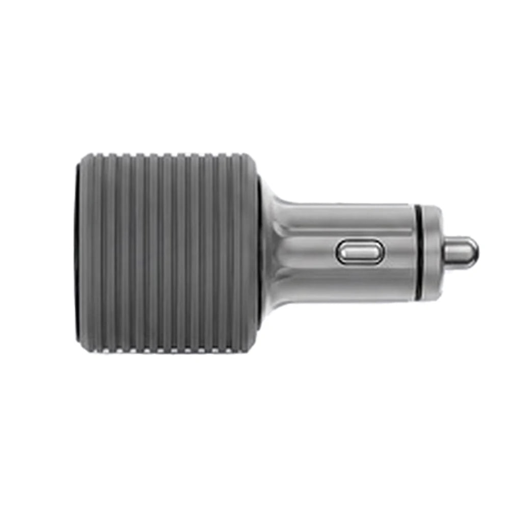 3-in-1 Car Outlet Adapter 105W – USB-A, USB-C PD & DC 12V/24V Car Power Adapter Axl
