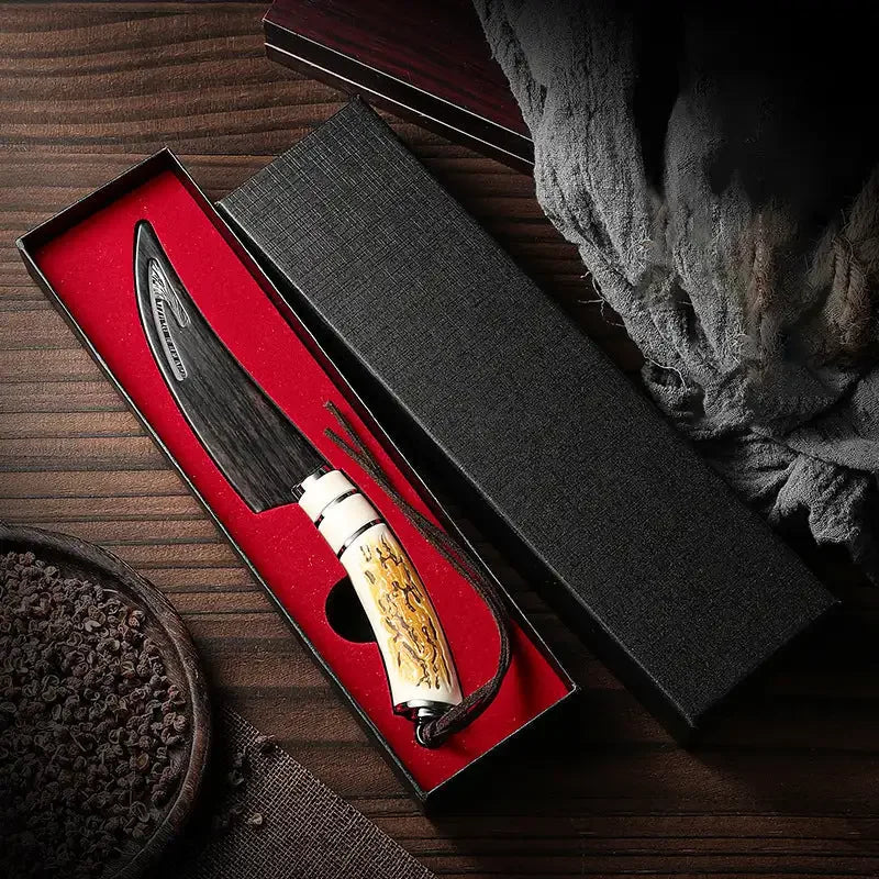 Damascus-Style Stainless Steel Boning Knife Set with Gift Box Boning Knife Axl with Gift Box