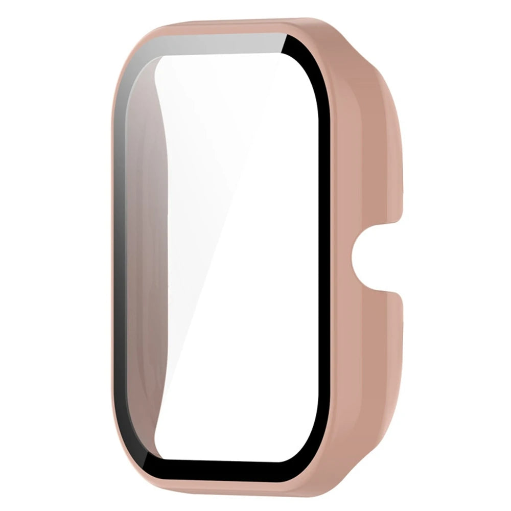 PC Case & Screen Protector for Amazfit GTS 4 Mini Watch Smartwatch Case Axl cherry blossom pink