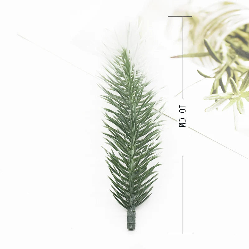 Artificial Pine Needle Picks for Christmas Crafts & Décor 5/10Pcs Christmas Craft Picks Axl Olive 10 pcs