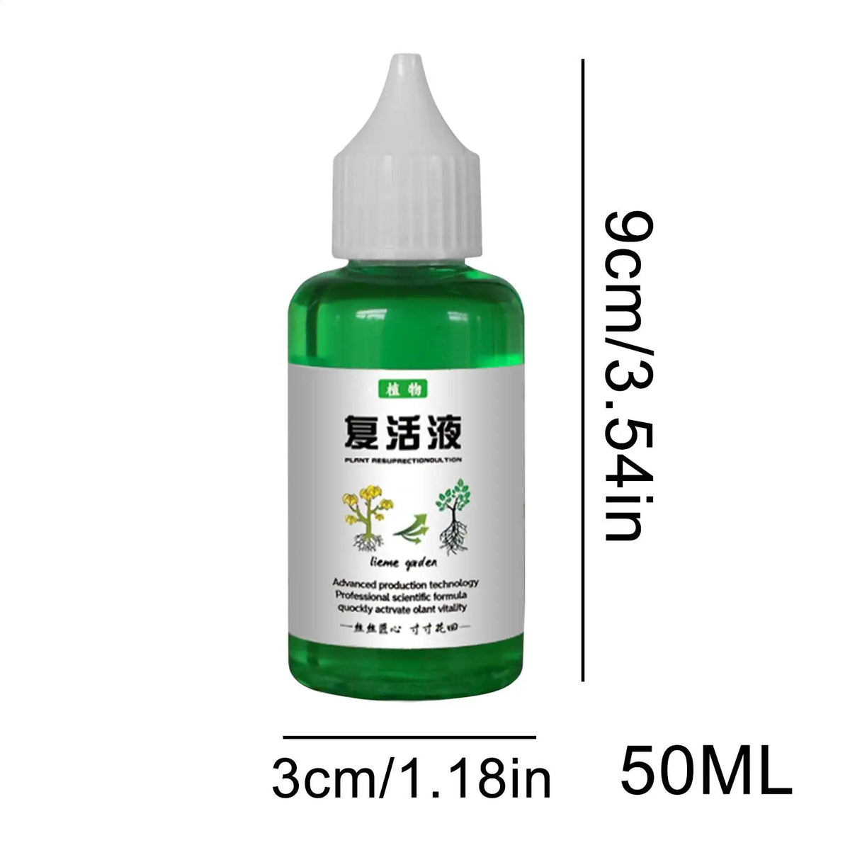 Plant Nutrient Solution 50ml – Organic Liquid Fertilizer for Plants Liquid Plant Fertilizer Axl