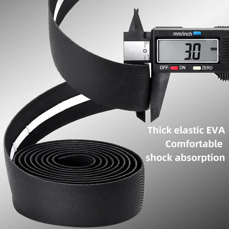 MOTSUV Road Bike Bar Tape – Non-Slip Silicone PU EVA Drop Bar Wrap Bike Bar Tape Axl