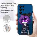 Murder Drones UZI Samsung S20–S24 Phone Case | TPU Full Cover Anime Phone Case Axl samsung S23 z8