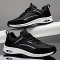 Men's Breathable Mesh Casual Sneakers – Lace-Up Walking Shoes Casual Sneakers Axl black 41