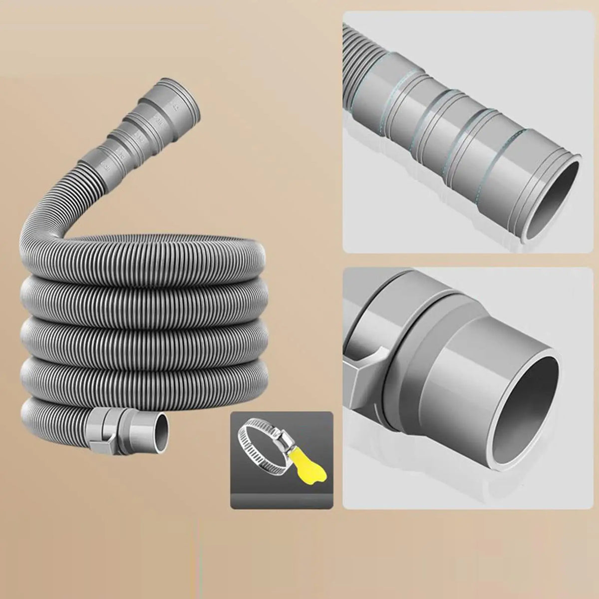 RV Sewer Hose Kit – Adjustable Drain Extension Pipe for Camping RV Sewer Hose Kit Axl
