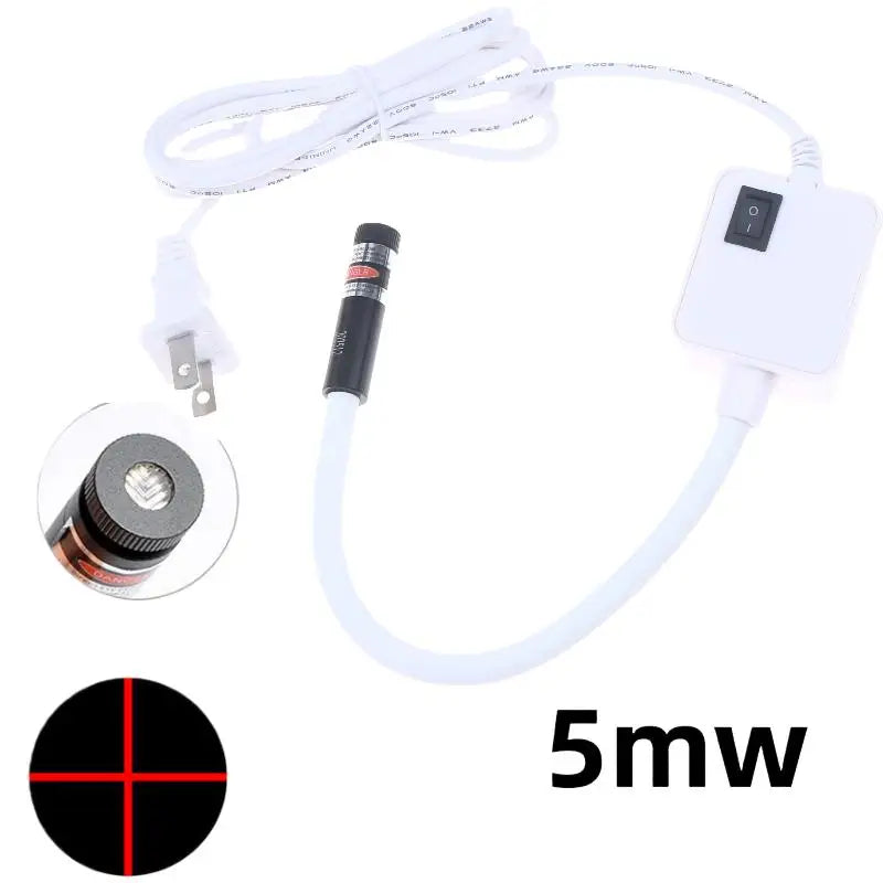 Laser Positioning Light – Magnetic Mount for Machines EU/US Plug Laser Positioning Light Axl Cross Red 5MW US