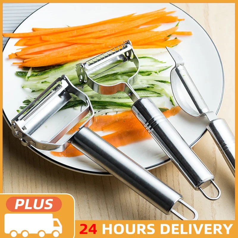 KEMORELA Stainless Steel Vegetable Peeler & Julienne Grater Vegetable Peeler Axl