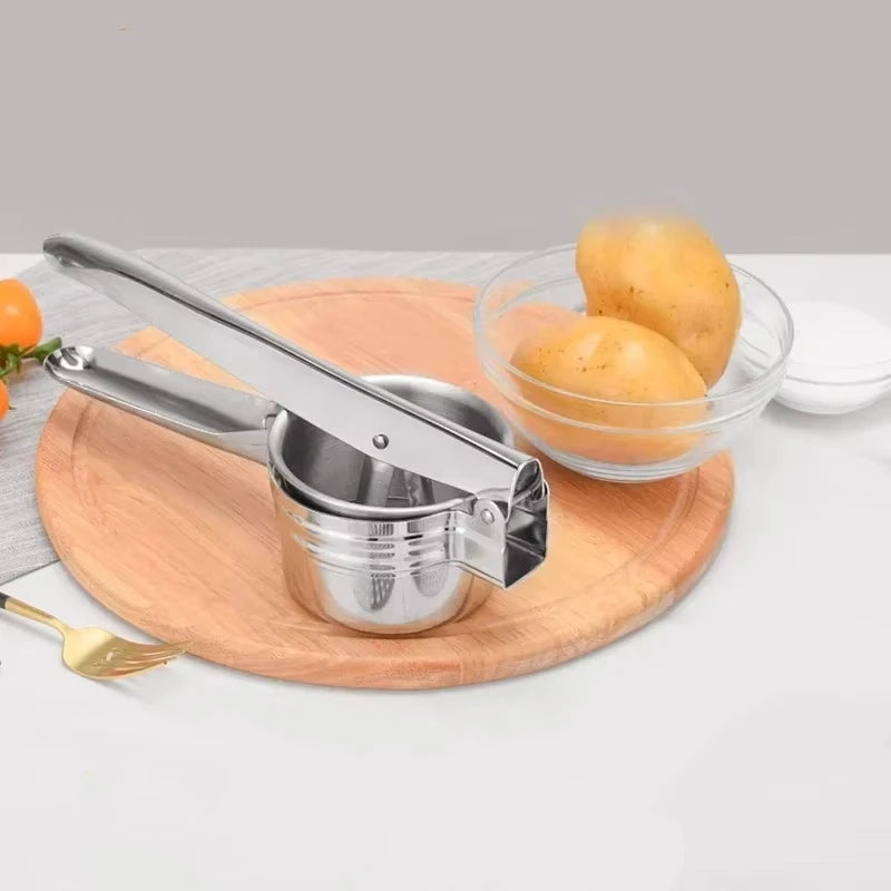 Stainless Steel Potato Ricer & Vegetable Masher Press Potato Ricer Masher Axl