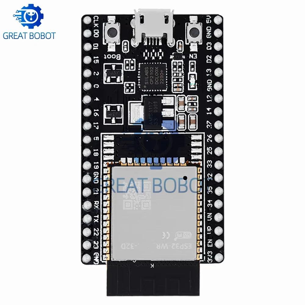 ESP32-DevKitC Development Board – WROOM-32D & 32U Arduino Microcontroller Dev Board Axl
