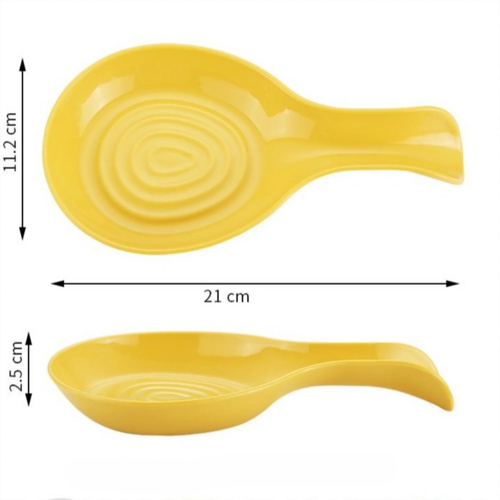 Colorful PP Spoon Rest – Heat-Resistant Kitchen Spoon Holder Kitchen Spoon Rest Axl