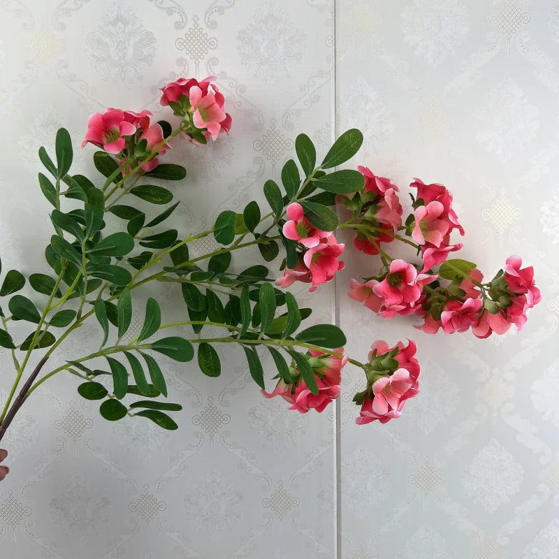 Faux Silk Morning Glory Flower Branch – 98cm Wedding Decor Artificial Flower Branch Axl