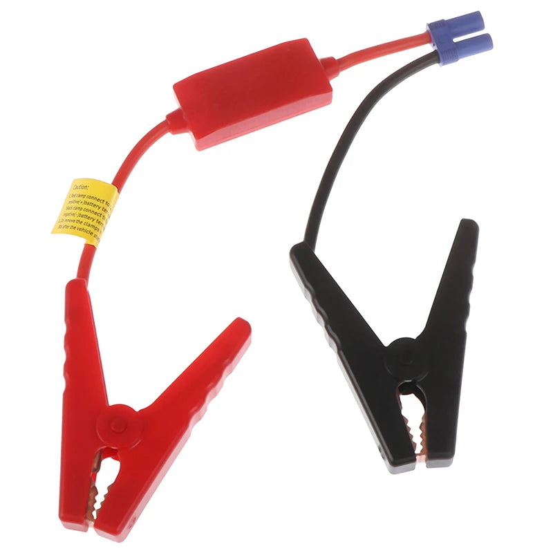 Booster Cable Jumper Clamps with Reverse Protection – 12V EC5 Jump Starter Cable Axl
