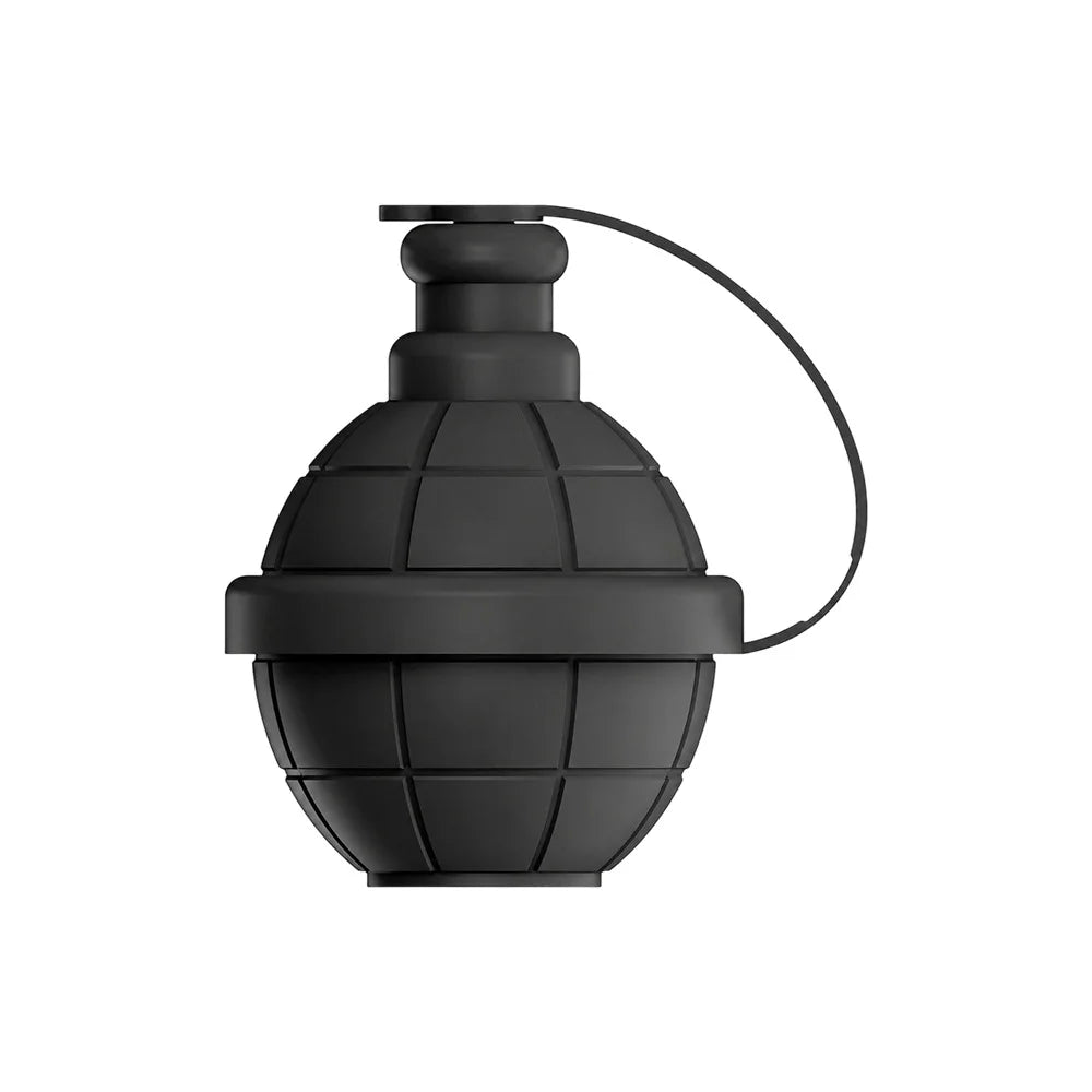 Grenade Silicone Ice Cube Mold – 3D BPA-Free Fun Shape Tray Silicone Ice Tray Axl Black
