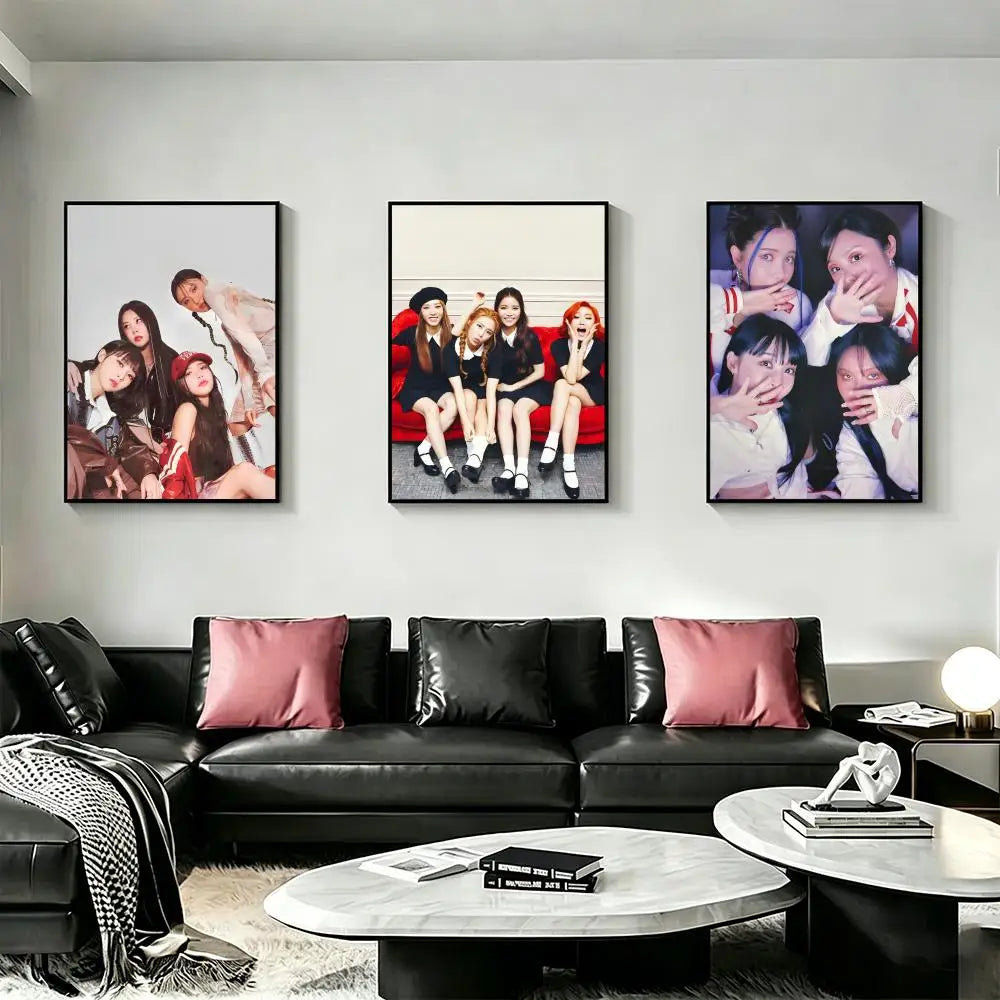 MAMAMOO HD Wall Poster – Waterproof Sticky K-Pop Art Decor Wall Art Poster Axl