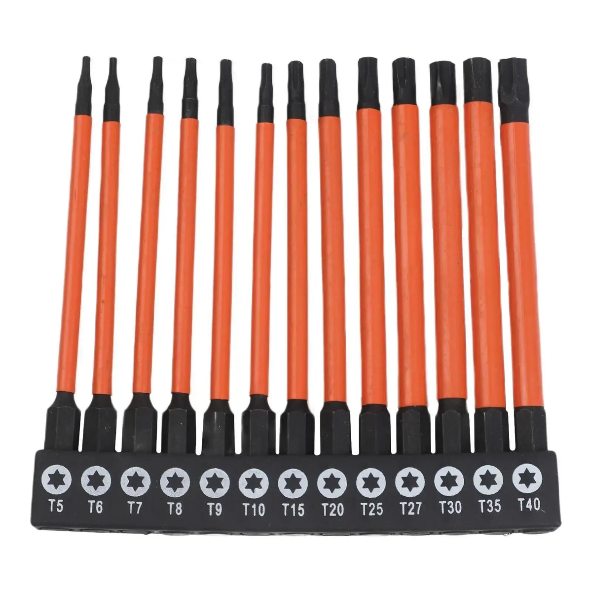 13-Pc Magnetic Torx Star Screwdriver Bits Set – 1/4" Hex Screwdriver Bit Set Axl 100mm China Mainland