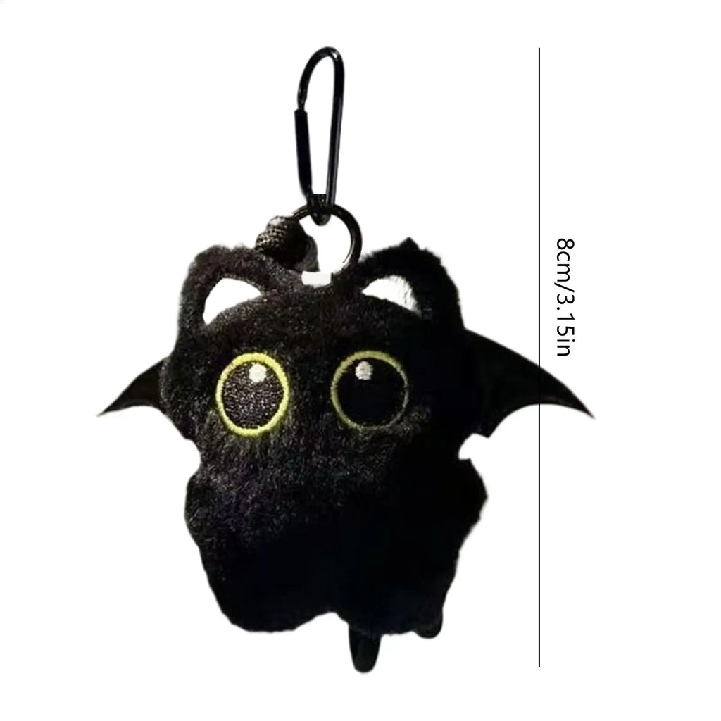 Cute Cat Plush Keychain – Stuffed Animal Keyring for Bags Plush Keychain Axl