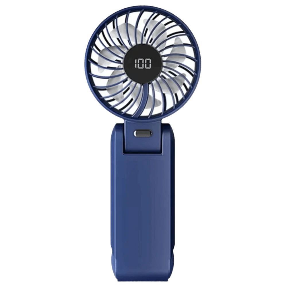 5-Speed USB Rechargeable Neck Hanging Portable Fan | Silent Neck Hanging Fan Axl