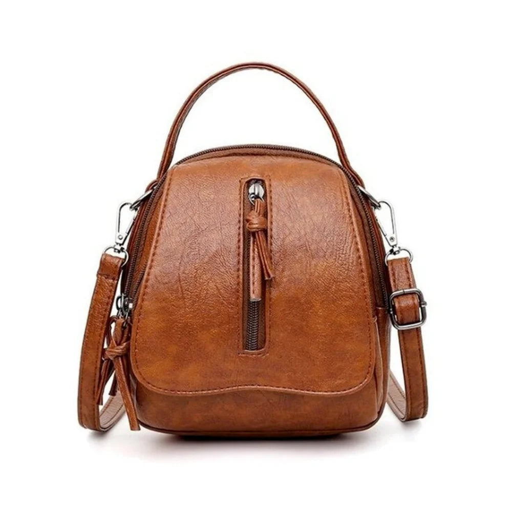 Women's Vintage PU Leather Crossbody Shoulder Bag | Small Purse Crossbody Shoulder Bag Axl