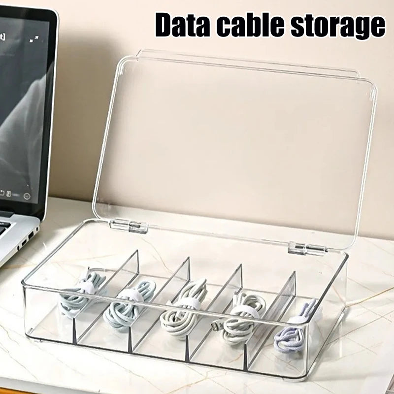 5-Slot Transparent Glasses & Sunglasses Organizer Box Eyeglasses Organizer Box Axl
