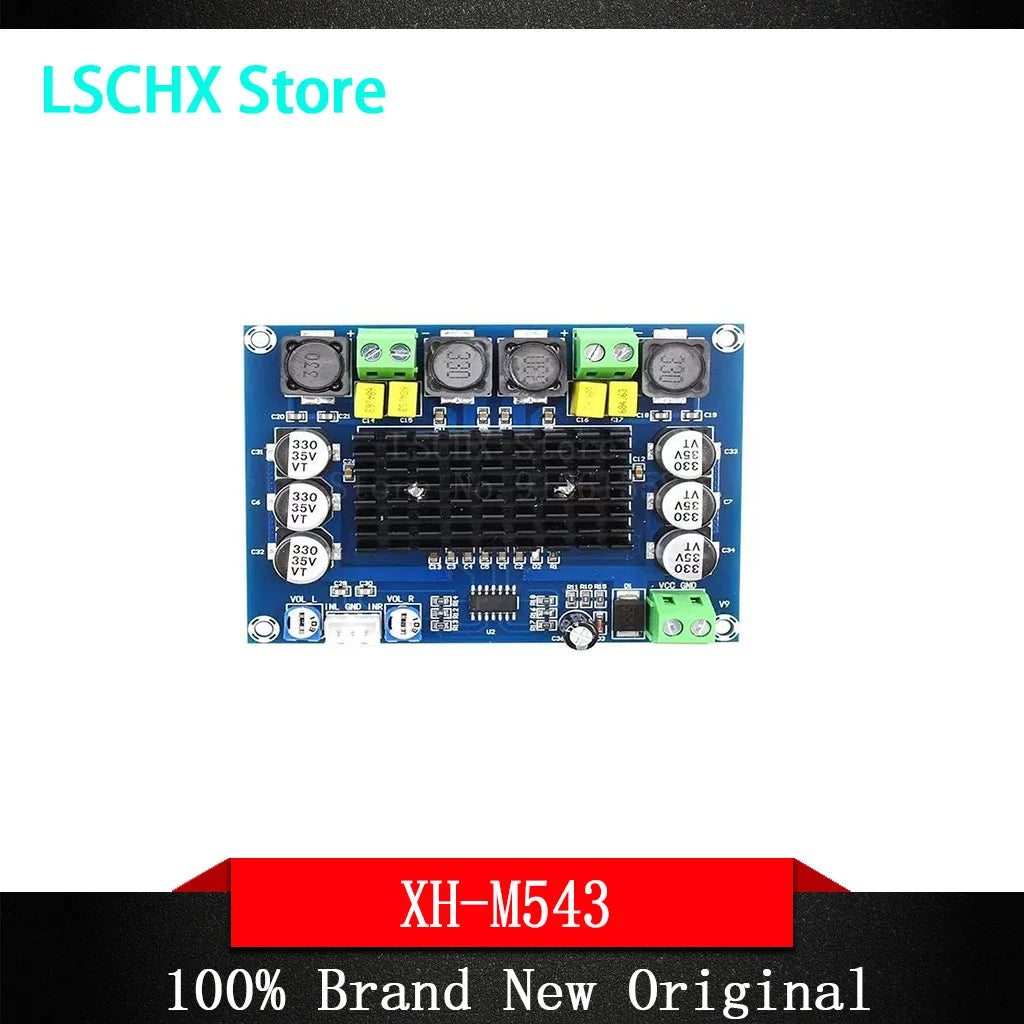 XH-M543 TPA3116D2 2×120W Dual Channel Stereo Amplifier Board Audio Amplifier Board Axl Default Title