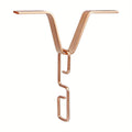 Rain Chain Gutter Adapter V-Hook Downspout Connector Rain Chain Adapter Axl Rose Golden