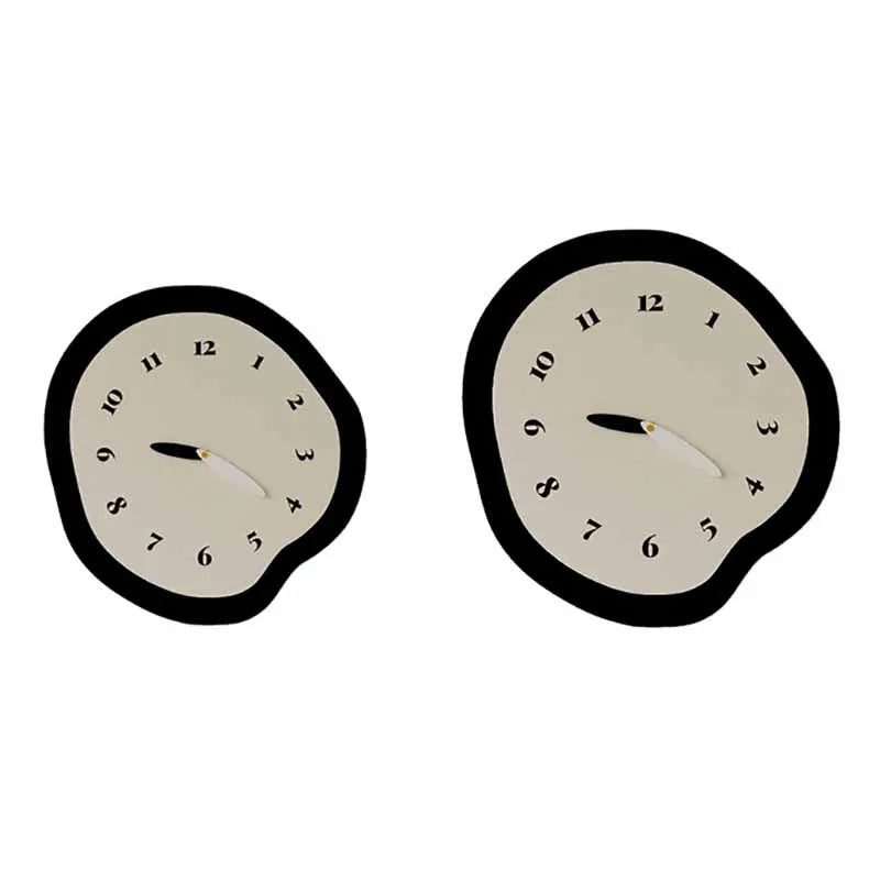 Nordic Silent Wall Clock – Geometric Home Decor 40cm Silent Wall Clock Axl