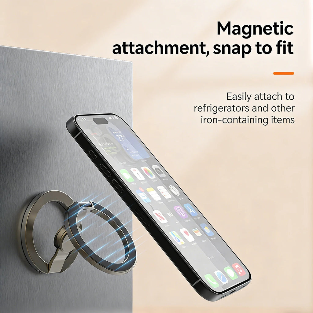 Magnetic Phone Ring Holder 360° Foldable MagSafe Stand Phone Ring Stand Axl