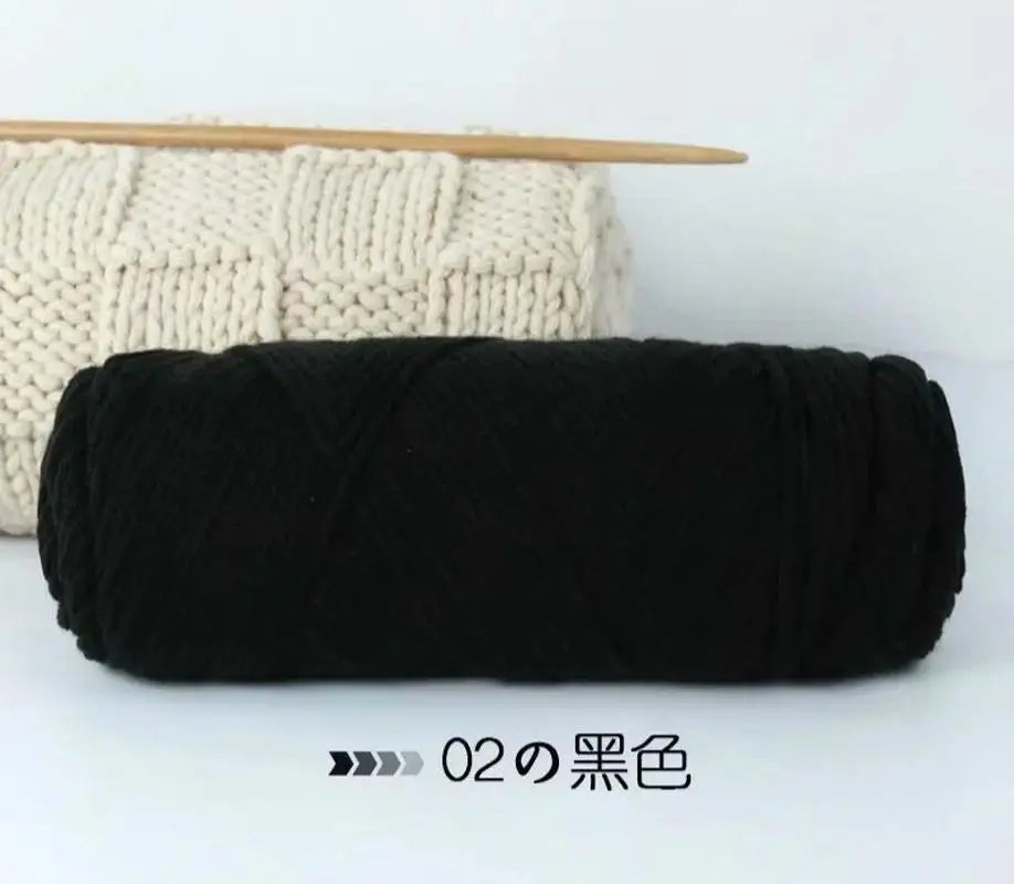 8-Ply Milk Cotton Blended Yarn – Knitting & Embroidery Thread Knitting Yarn Axl