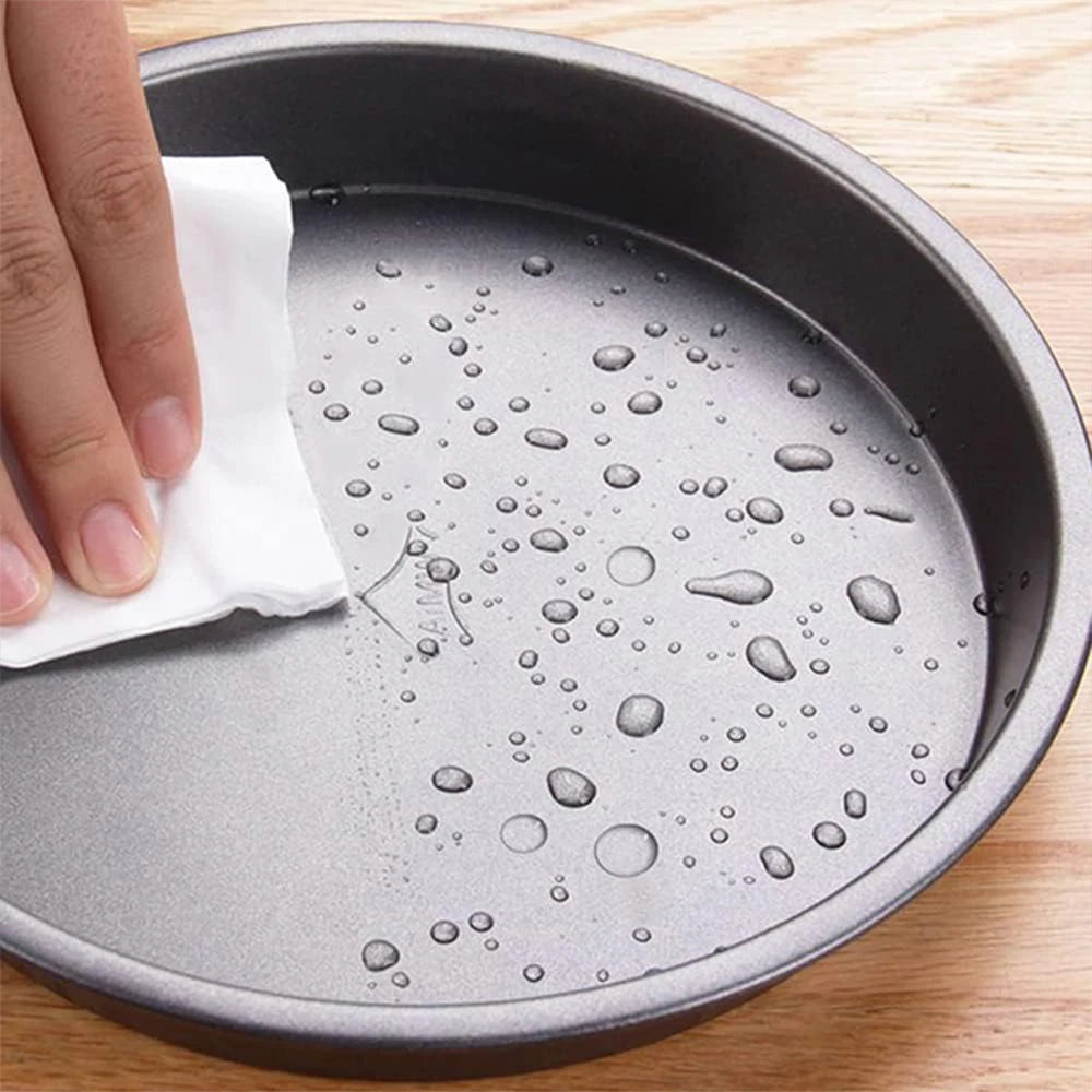 Nonstick Carbon Steel Pizza Pan – Round Baking Tray 7–10 Inch Pizza Baking Pan Axl