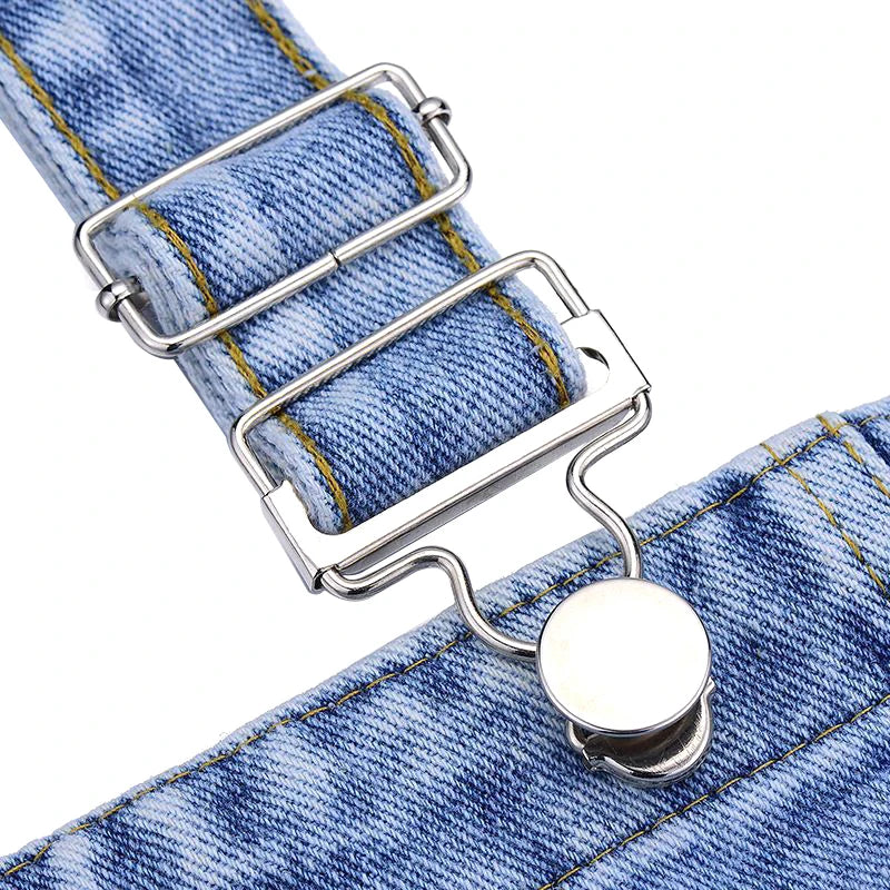 Dungaree Buckles & No-Sew Jeans Buttons DIY Sewing Set Sewing Fastener Set Axl