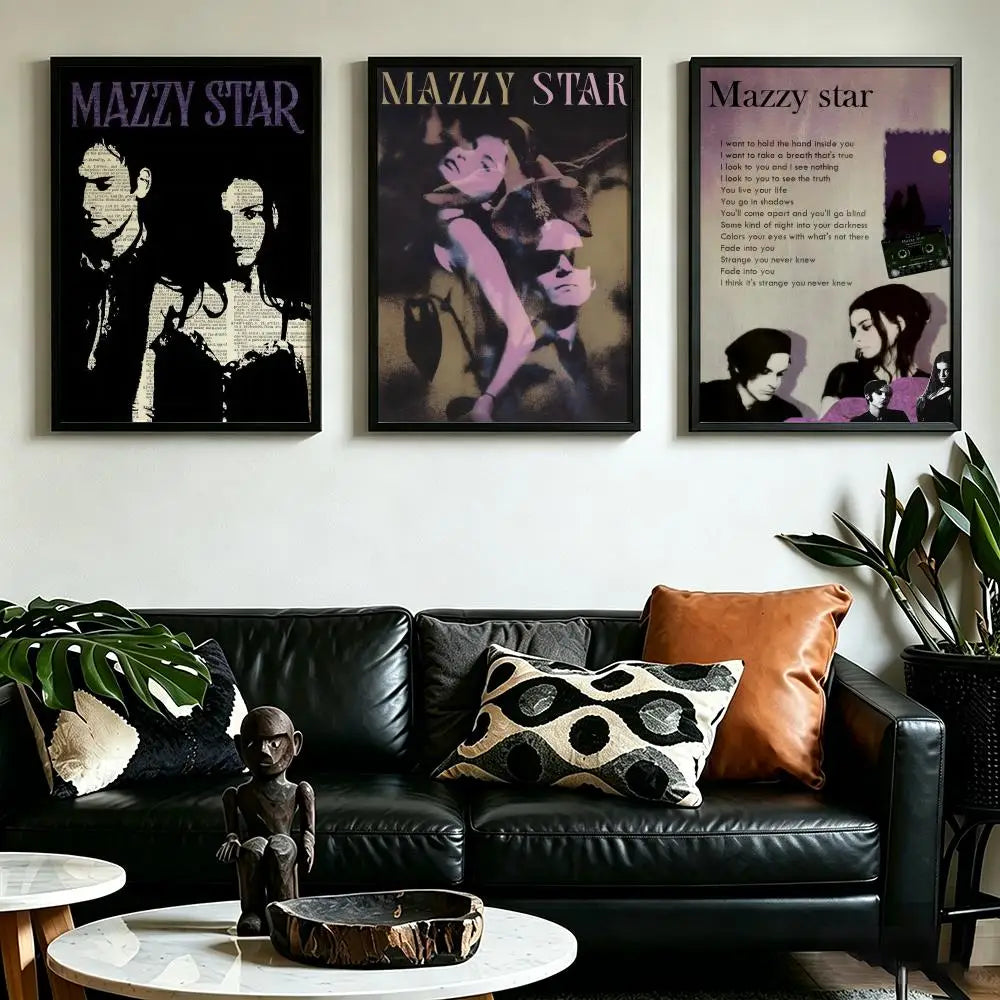 Mazzy Star Band Poster – HD Waterproof Wall Art Print Music Band Poster Axl