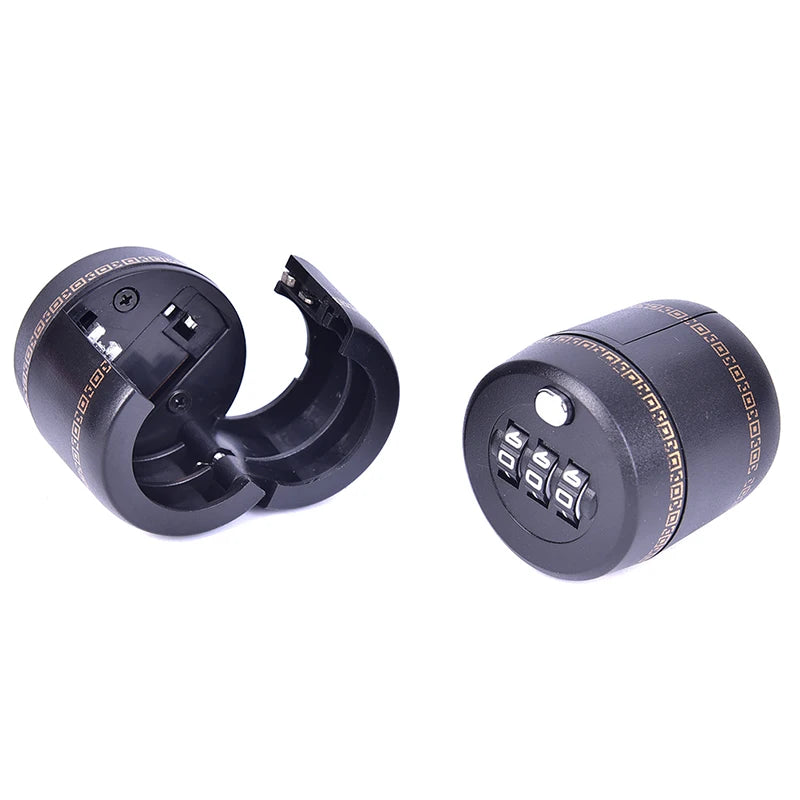 Wine Bottle Combination Lock – 3-Digit Security Stopper Bottle Security Lock Axl